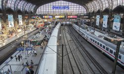 Den obligatoriska bilden på Hamburg hbf